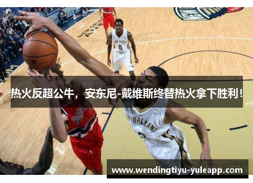 热火反超公牛，安东尼-戴维斯终替热火拿下胜利！